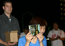The First Copy of CD "6.35" to Mom Junko Suzuki(30 June 2008)